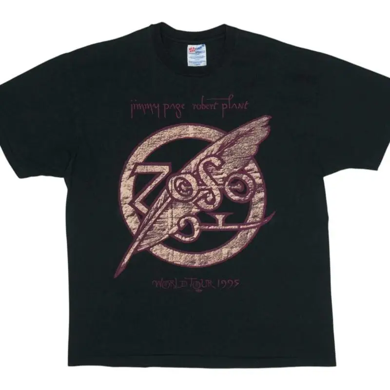 Jimmy Page Robert Plant Zoso Tour T-Shirt