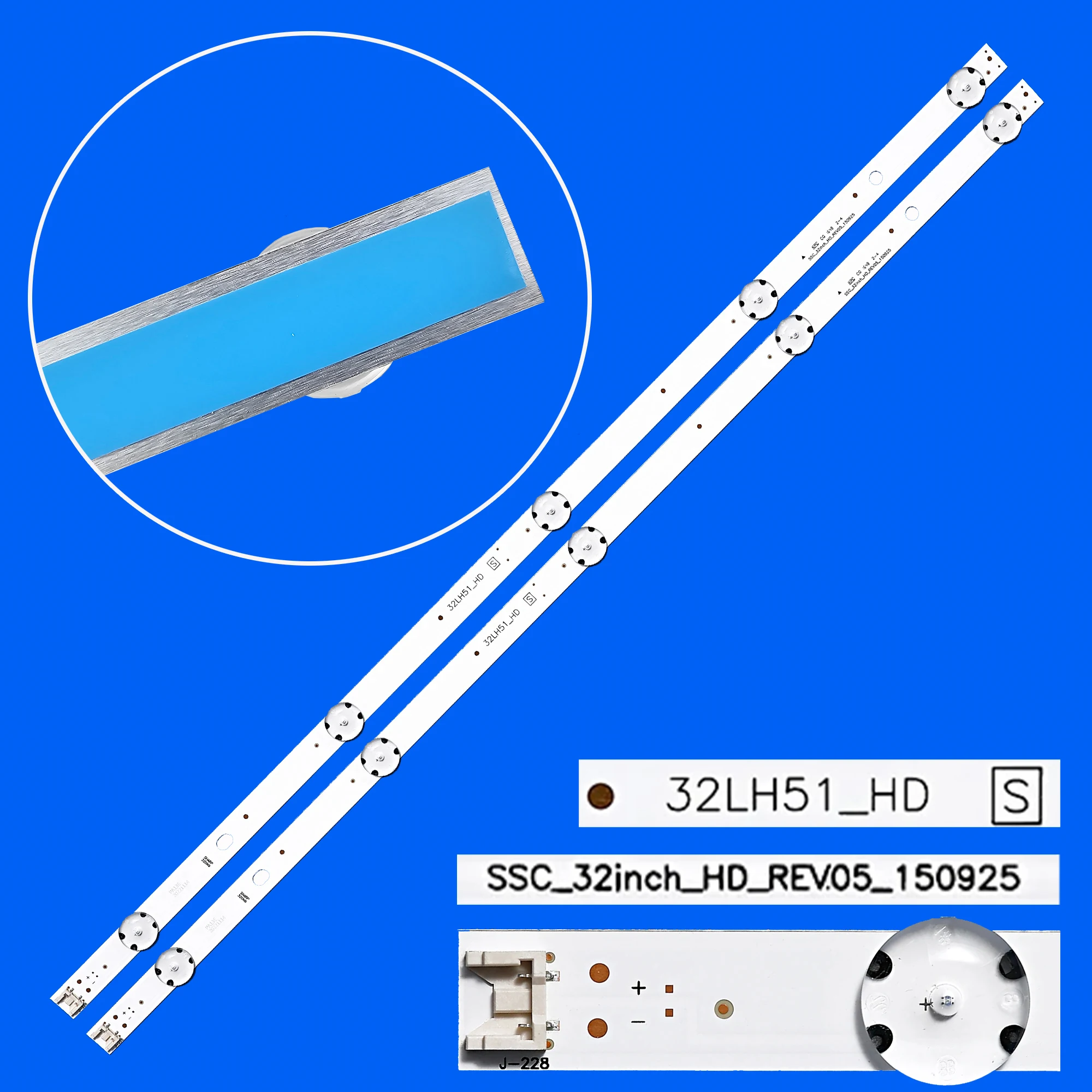 kit tira retroiluminacao led para 32lh510u 32lh512d 32lh520b 32lh570d 32lw300c 32lh564a 32lh565b 32lf510q 32l301c18 10 01