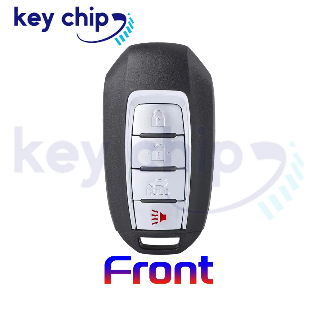 433MHz 4A Chip Smart Remote Key Fob  Replacement for INFINITI Q50 Q60 2020-2022 Continental: S180144713  ID: KR5TXN7 4 Buttons