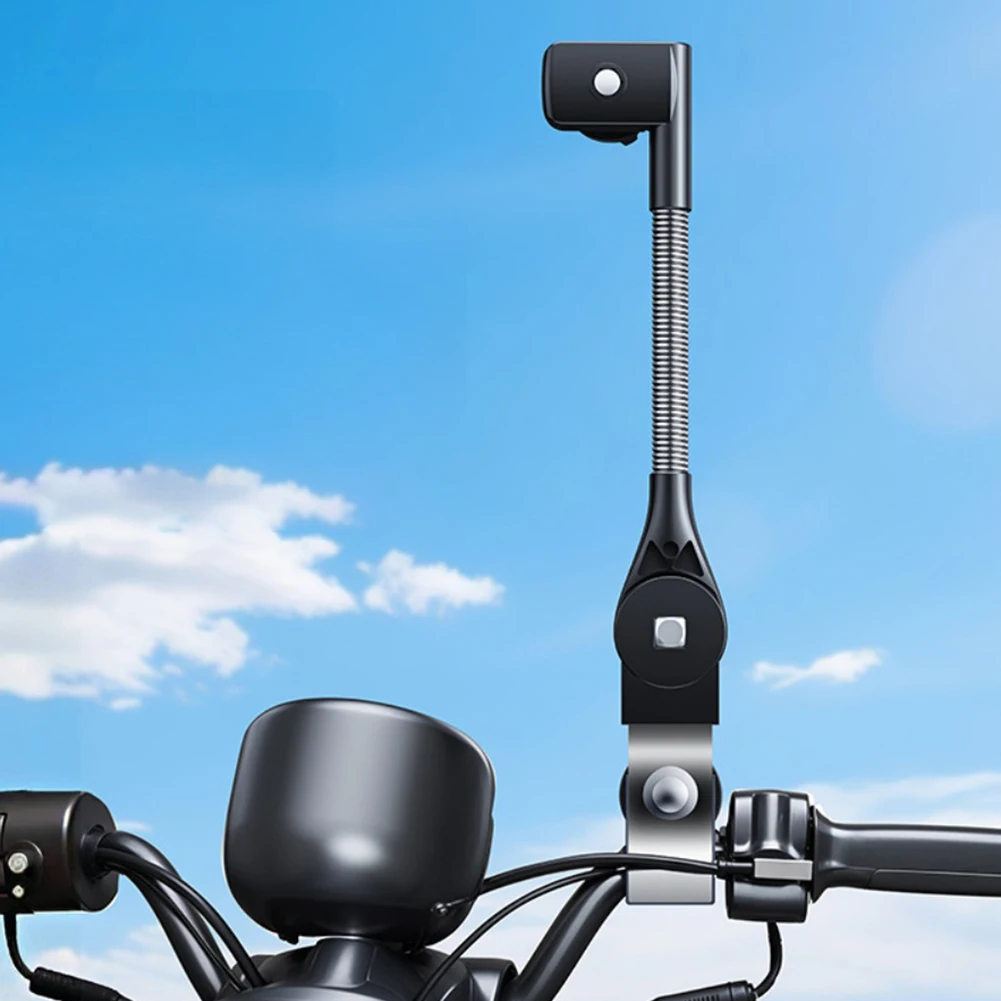 

Rotatable Umbrella Holder for Golf Trolley with Adjustable Clip for 740mm Handlebar Fits Bicycles Strollers and Electric Bikes