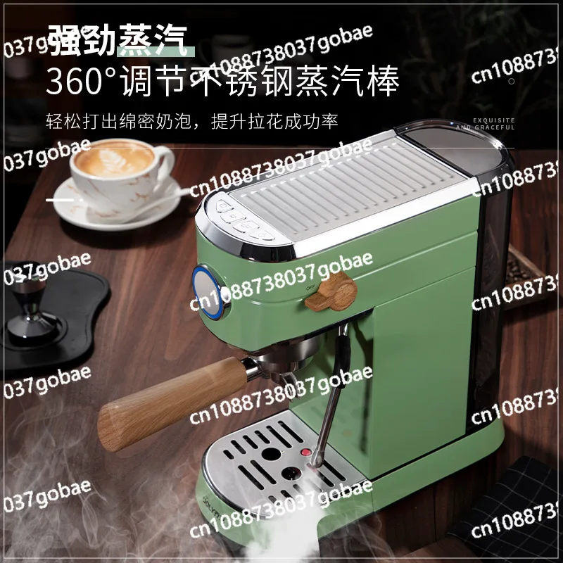 C260 Espresso Machine Steam Milk Foam Pump Pressure Household Small Semi-automatic Mini