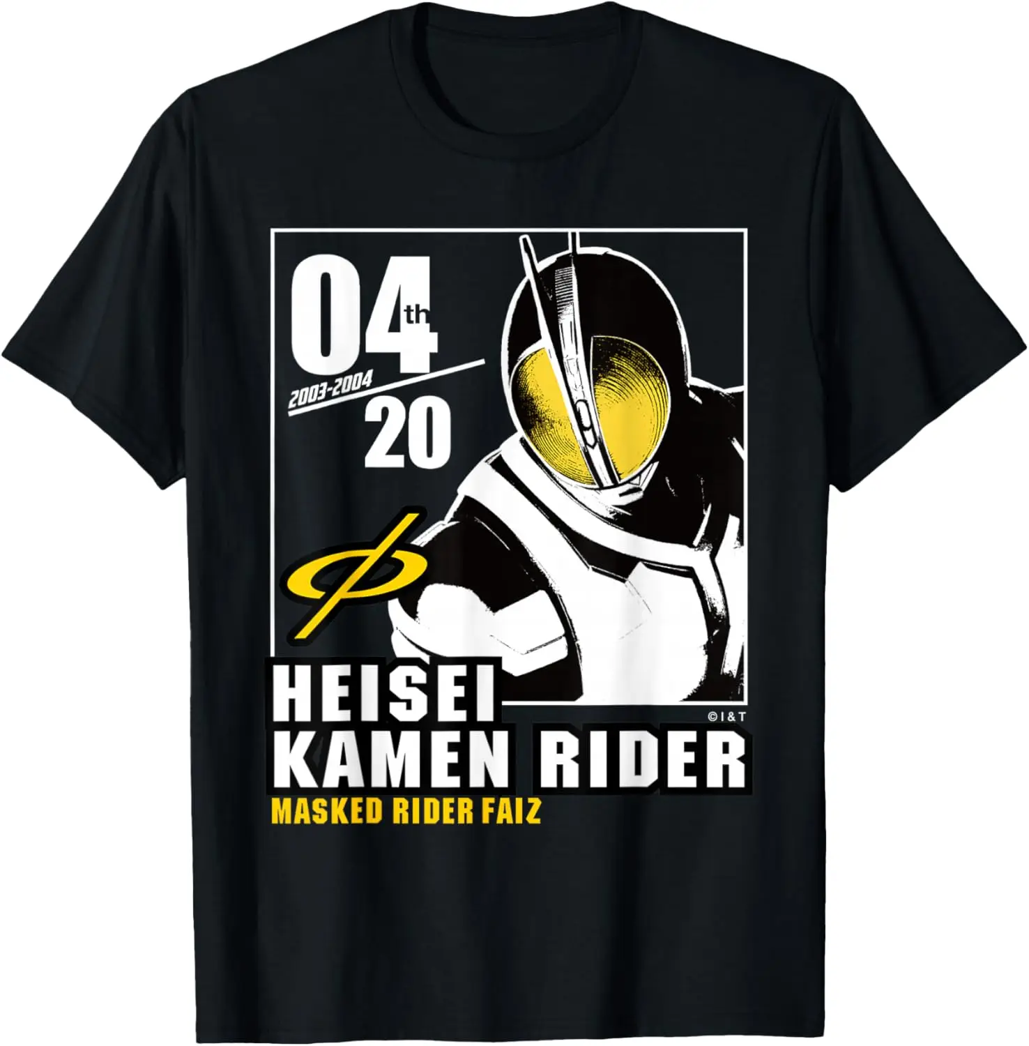 Kamen Rider Heisei Series T-Shirt für Männer und Frauen, Y2k Street Style, kurzärmeliges T-Shirt, modischer Anime-Druck, bequemes, lockeres T-Shirt