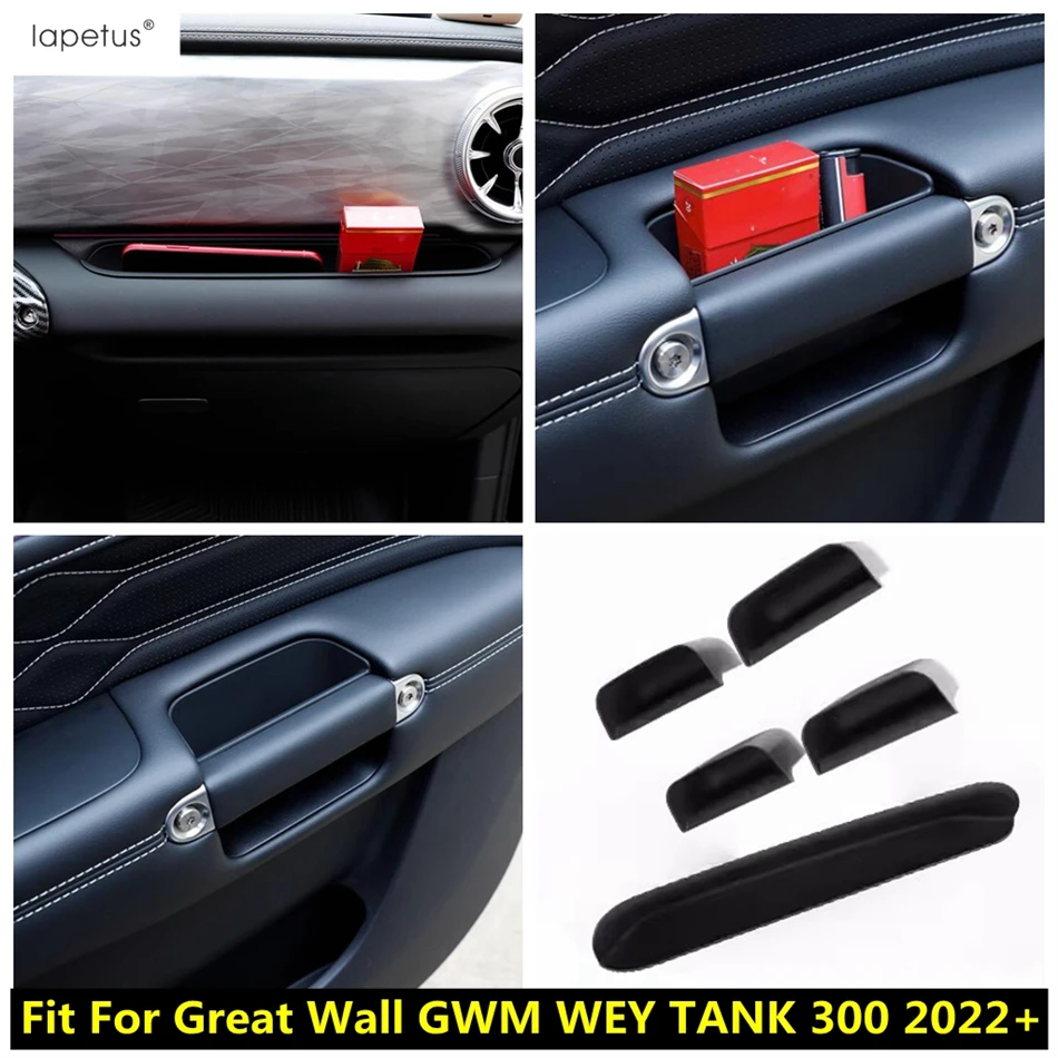 

Car Front Rear Door Storage Box Passenger Glovebox Compartment Accessories Interior For Great Wall GWM WEY TANK 300 2022 2023