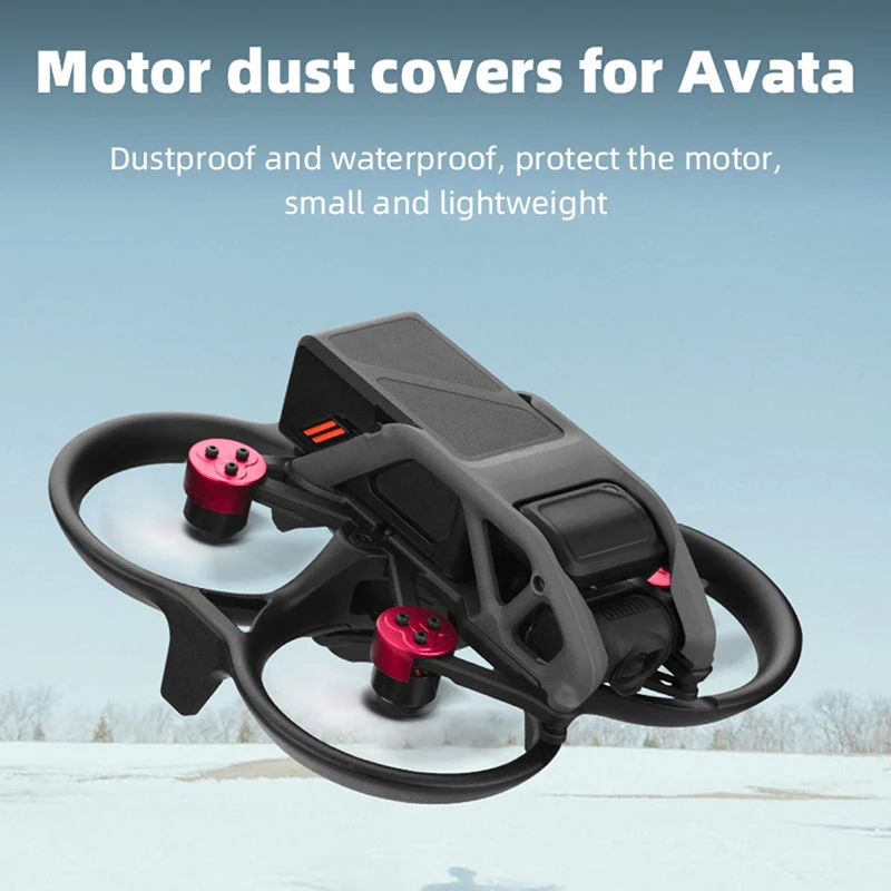 4pcs Motor Cover Dust-proof Protection Cap Guard For DJI Avata Drone Accessories