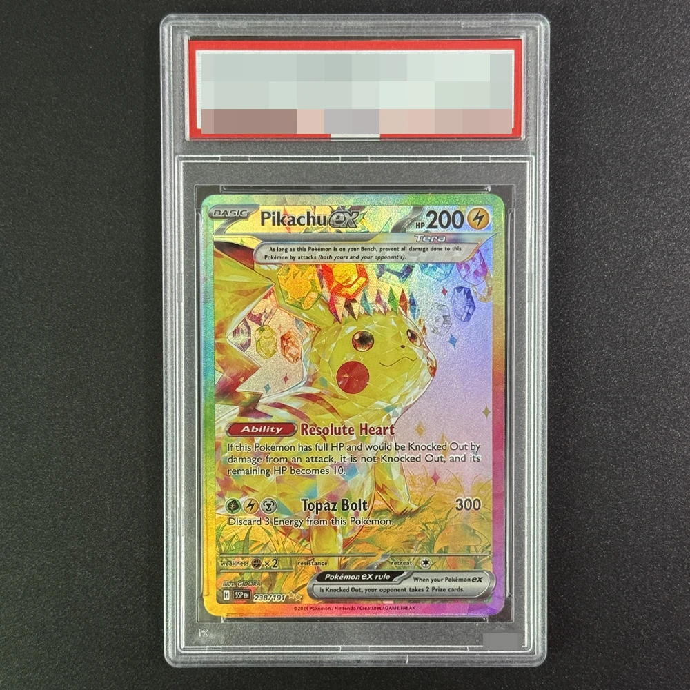 Diy PTCG P.M. Pikachu Garchomp Moltres Rayquaza Magikarp Mewtwo Bewertungskollektionskarten Selbstgemachte Kopie abgestufte Karten