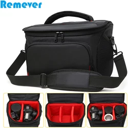 Borse a tracolla in tessuto Oxford borse con cinturino per Canon Nikon Sony Samsung Fujifilm fotocamere DSLR accessori per la fotografia dell'obiettivo