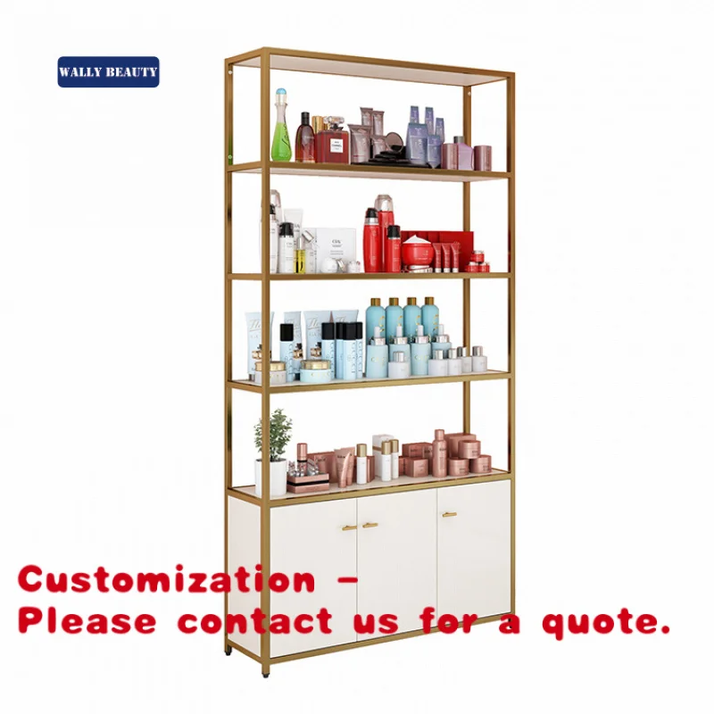 

Customize.Modern Luxury MDF Furniture Wall Display Shelves Counter Design Showcase Store