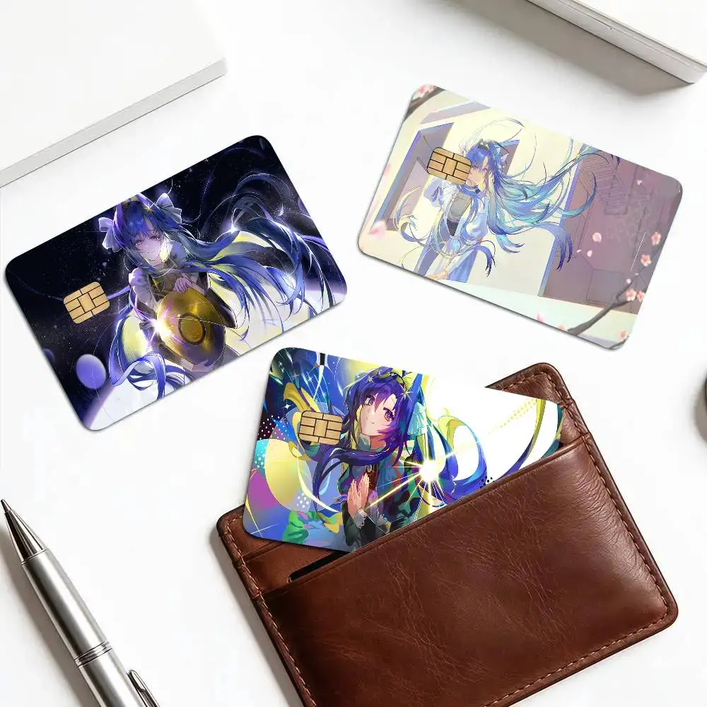 Voyager Animated Game R-Reverse 1999 Card Sticker Cartoon Art Credit Card Skin Anti Scratch Bank Debit Card Decal
