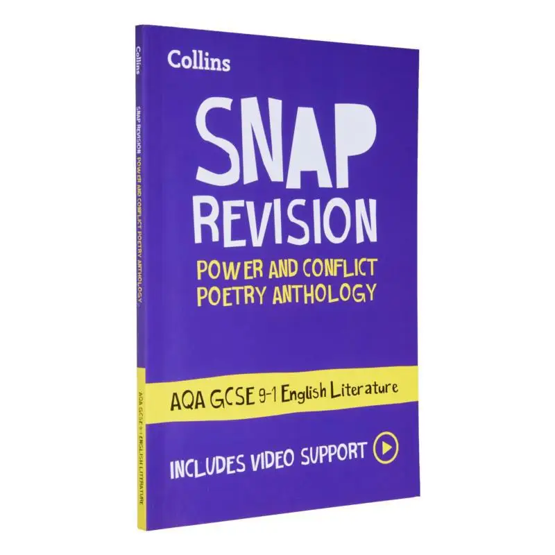 

AQA Poetry Anthology Power And Conflict Revision Guide Ideal For The 2025 And 2026 Exams Collins GCSE Grade 91 SNAP Revision
