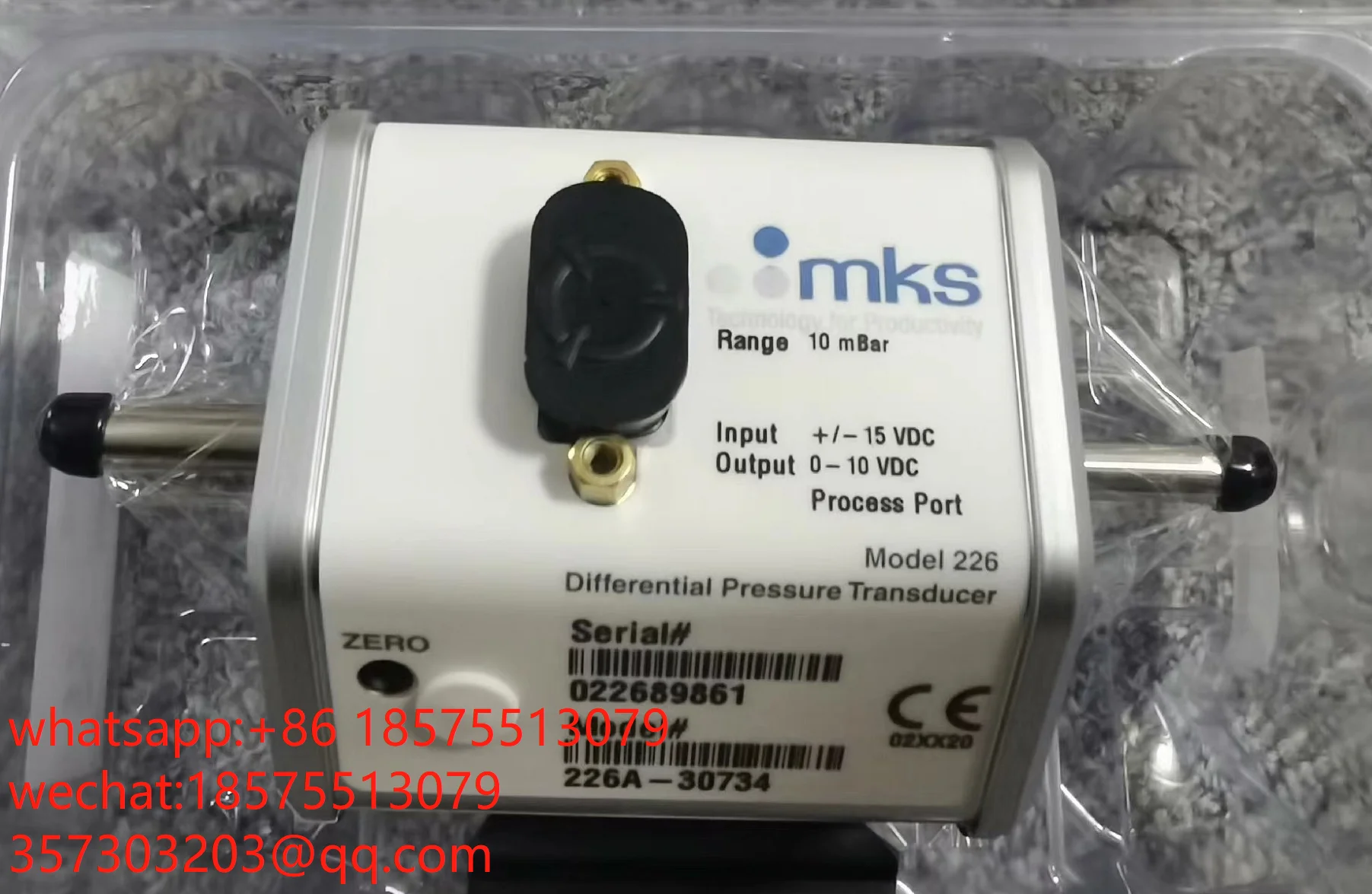 

For MKS 226A-30734 226A11T Transducer New 1 Piece