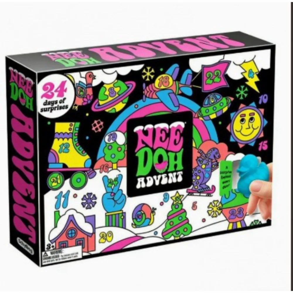 2026 Christmas Arrival Calendar Blind Box 24 Day Countdown Treasure Hunt Surprise Stress Relief Toys Children's Festival Gifts