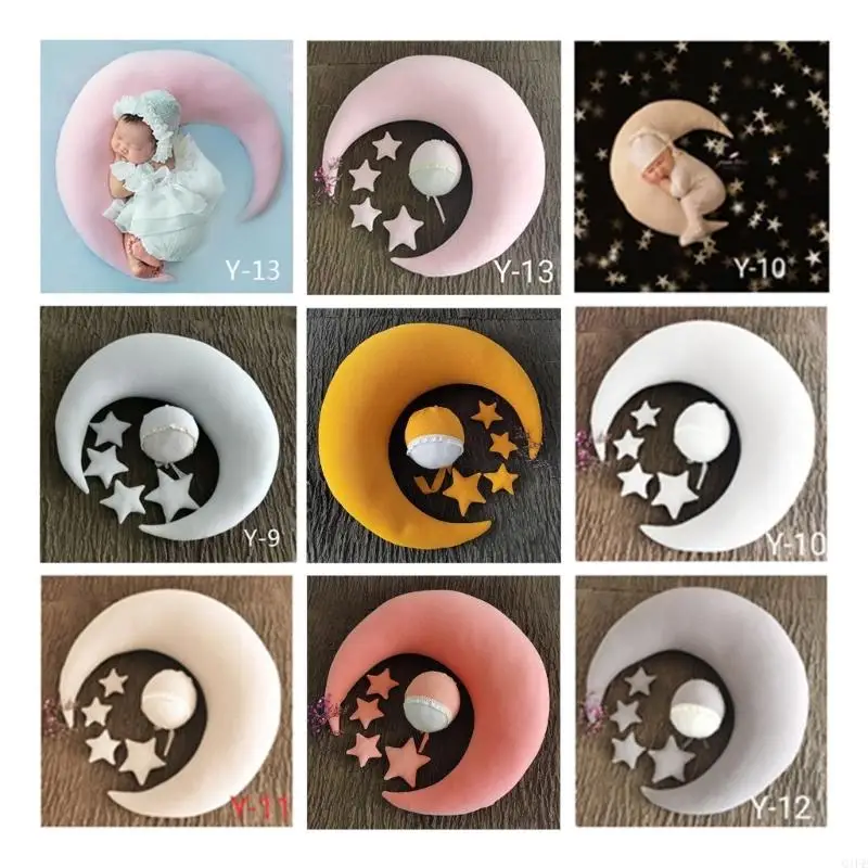 

Q1FE Baby Photography Props Photography Prop Backdrop Star Plush Pillow