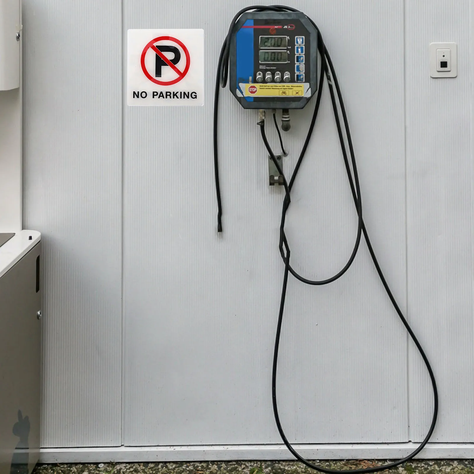 الرجعية الاكريليك لا وقوف السيارات علامة الممتلكات الخاصة لا وقوف السيارات في الهواء الطلق المرآب الشارع المنزل بار نادي الموزه جدار ديكور علامات #3