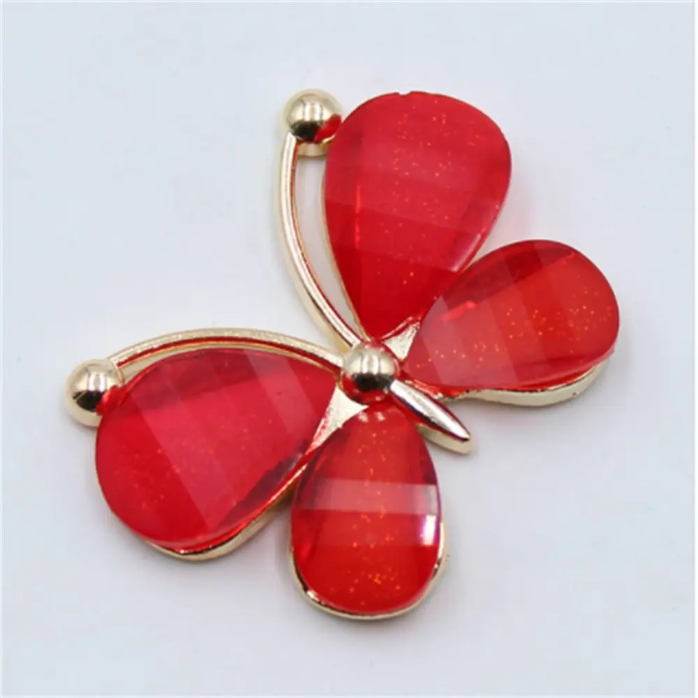 10pcs colorful DIY Alloy costume decoration jewelry accessories Metal Buttons Stained Glass