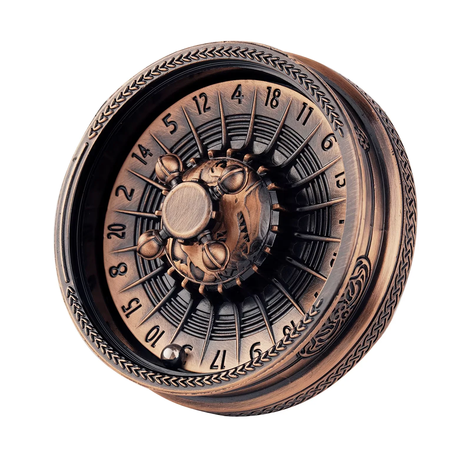 

Металлические кости для рулетки D&D rpg, кубики с гироскопом на кончике пальца, металлические кости для подземелий и драконов, DND, металлические кости, ролевые игры, кубики