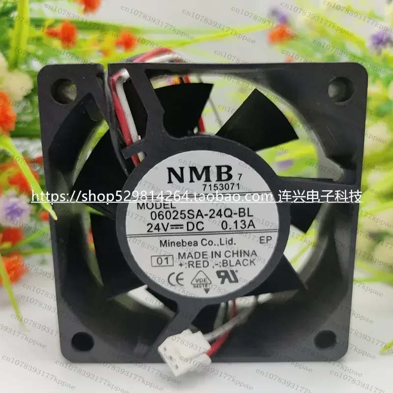 1PCS for Yaskawa 5/7 Series Cooling Fan New 06025SA-24Q-BL AFB0624MB 04020VA-24P-BL