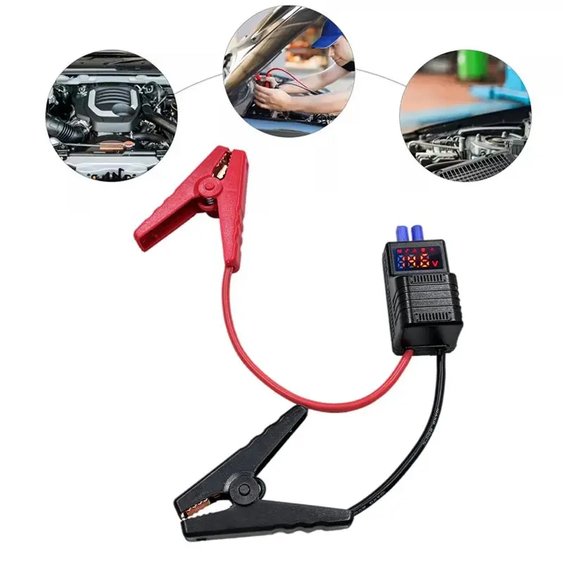 A56P-With EC5 Plug Connector Emergency Jumper Cable Clip Intelligent Clamp Booster Anti Reverse Connection 650A 12V
