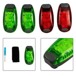 2/4Pcs Boat Navigation Red Green LED Lights 3 Lighting Modes Side Marker Signal Lamp Silicone Durable For Marine Boat Motorboat