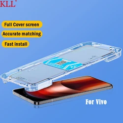 One-click Installation Tempered Glass For IQOO Neo 9S Pro Z9 turbo Plus 7 6 SE Screen Protector IQOO 12 11S 11 10 9 8 Glass