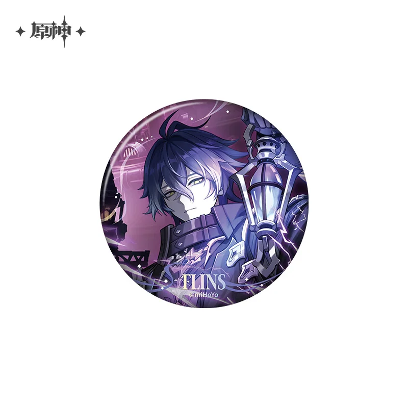 [Merch officiel] Pré-vente Genshin Impact Song of the Welkin Moon Alice Varka Nicole Reeyn Badges expédiés en décembre 2025 Pré-commande