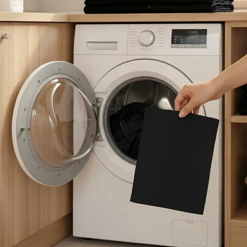 12/20pcs Black Enhancer Laundry Sheets Keep Clothes Bright and Vivid Ideal for Everyday Use
