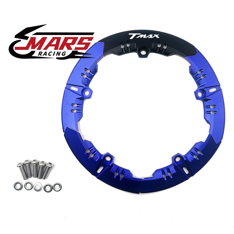 For YAMAHA NEW TMAX560 TMAX530 SX DX 2017 2018-2021 2020 2023 Motorcycle Decorative Cover Transmission Belt Pulley Wheel Cover