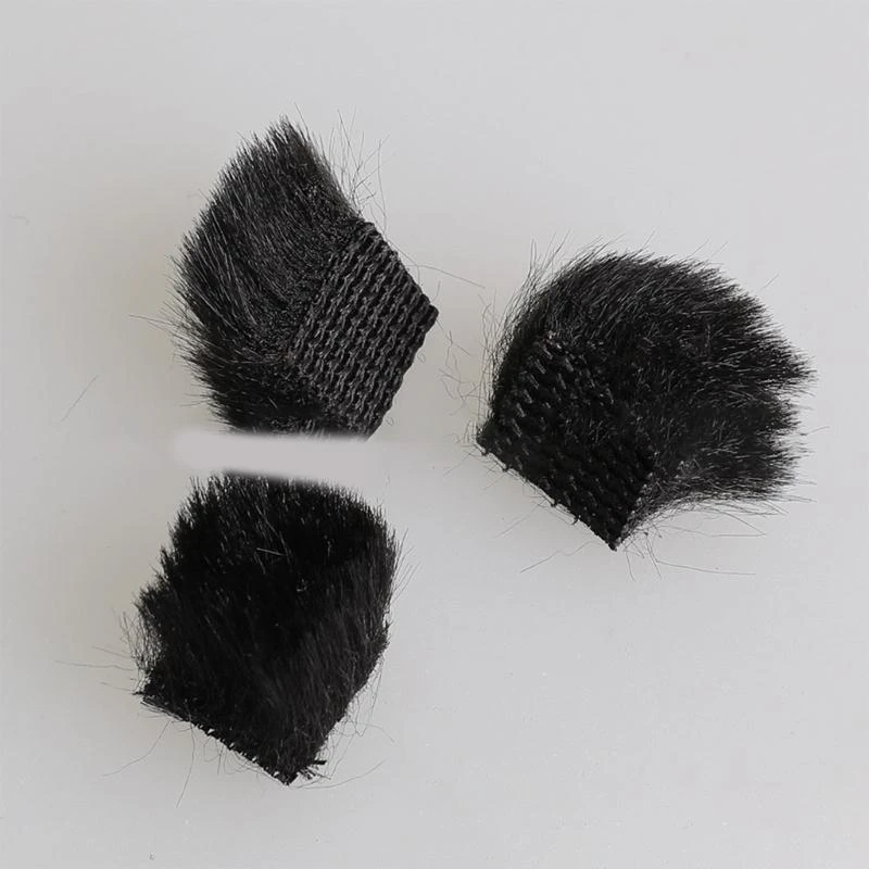 2pcs Artifice Fur Wind Ecrem