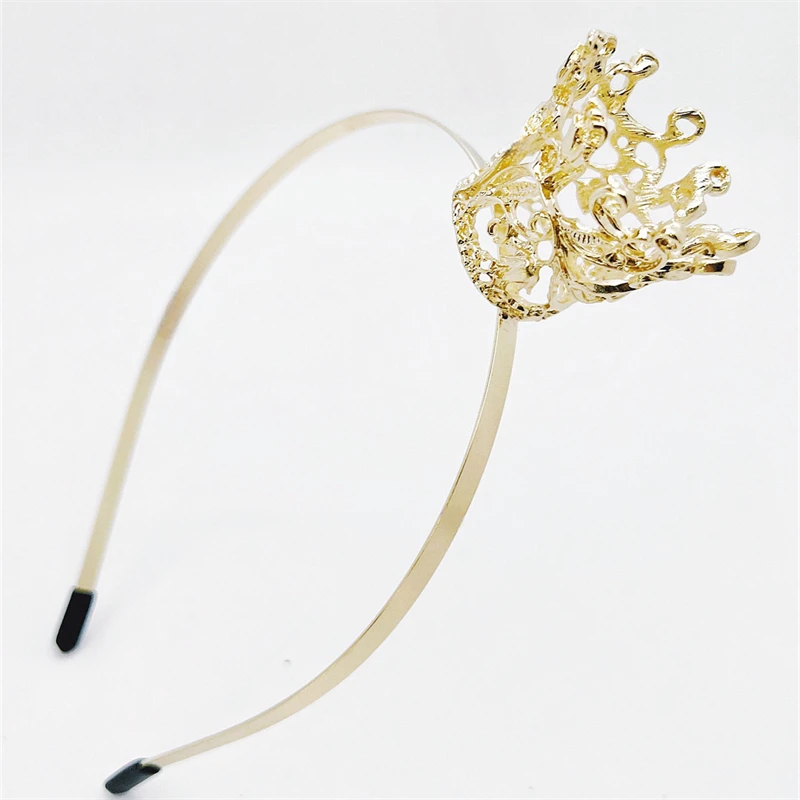1pc New Water Diamond Crown Hair Hoops and Combs Cute Princess Girls Hair Accessories Baby Crown Hair Accessories Bride Headwear