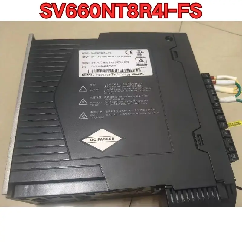 Second-hand SV660NT8R4l-FS servo drive function test is normal