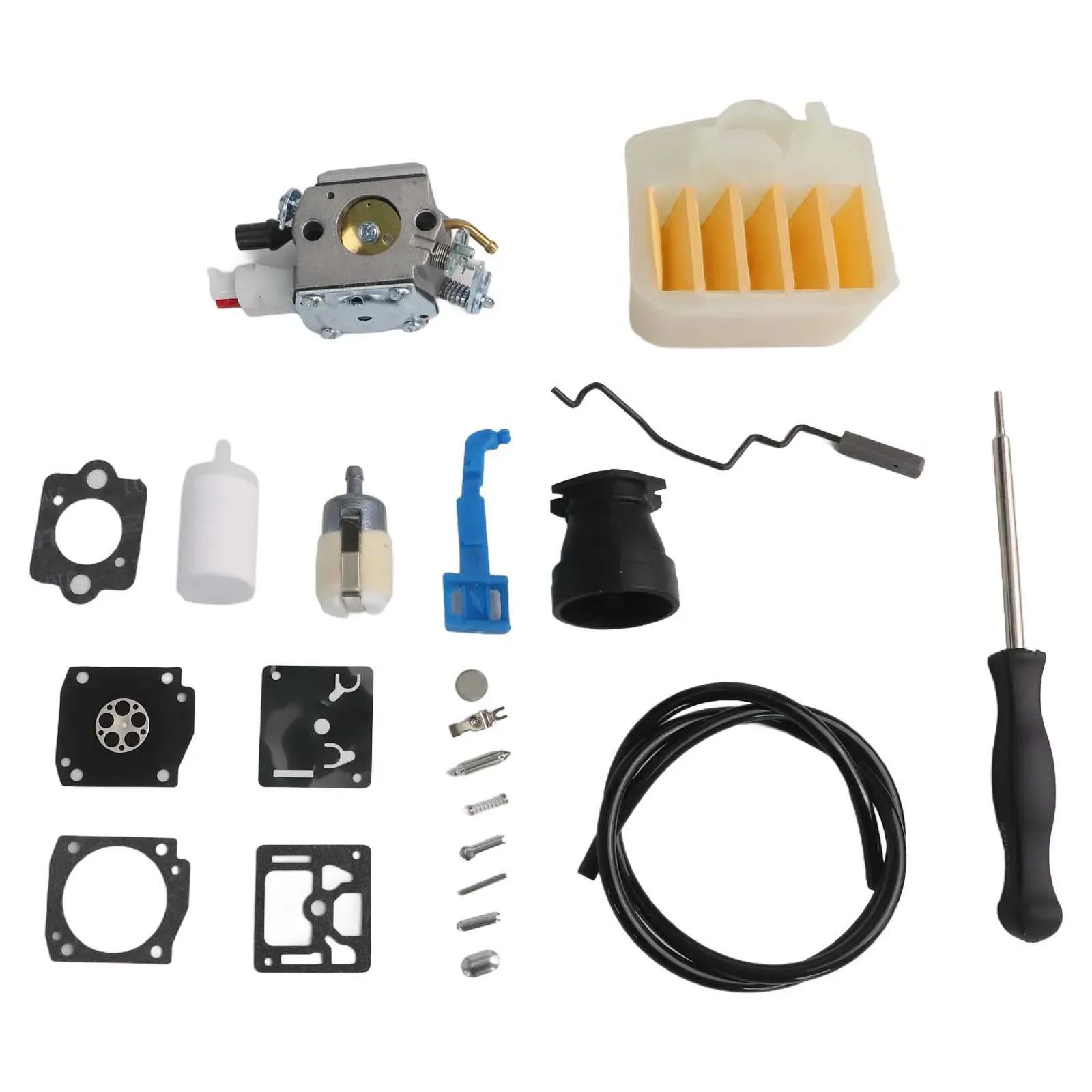 503283208 Carburetor Kit For 340 340E 345 345E 346 350 351 357 359 Chainsaw Garden Power Tools Replacement Carburetor Kit