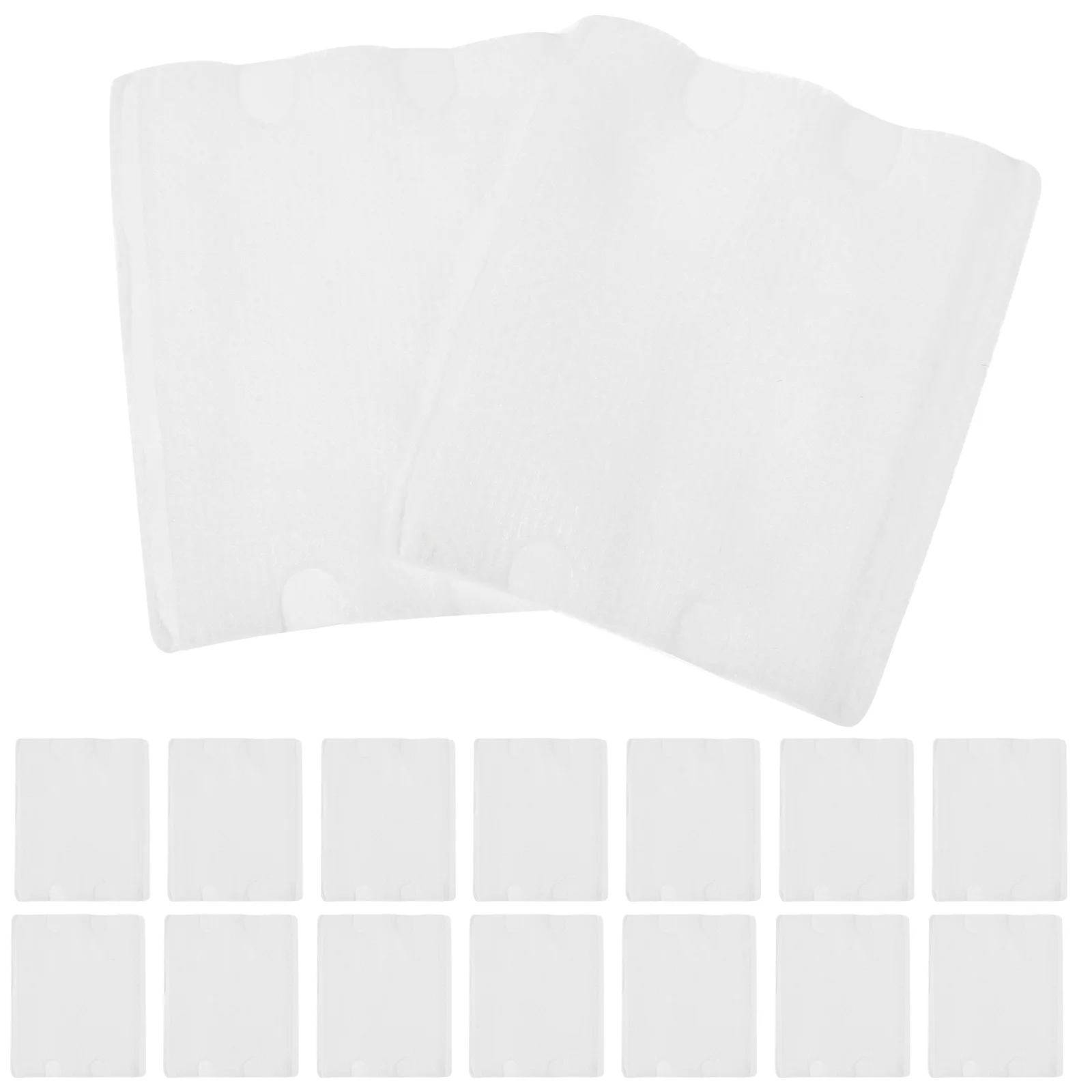 Dischetti di cotone bifacciali da 100 pezzi, spessi, durevoli, morbidi, senza pelucchi, portatili, per rimuovere il trucco, cuscino per il viso, strumento per il trucco da viaggio
