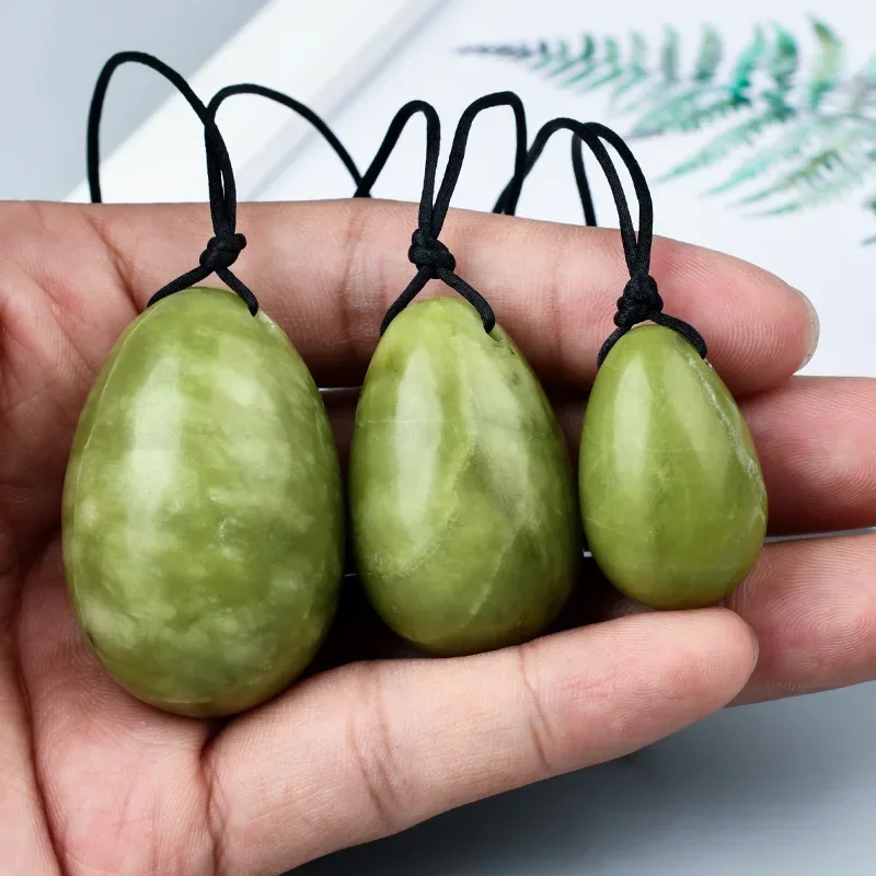 Quartz Yoni Egg Set Natural Jade Kegel Sphere Pelvic Floor  Exercise Tightening Vaginal Ben Wa Ball Massage Stone