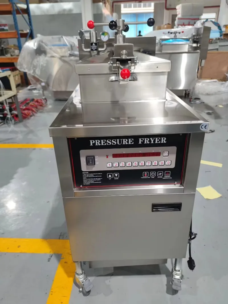 Commercial Deep Electric Gas High Quality CE ISO Henny Penny Broaster Pressure Fryer Broaster Chicken Fryer For Sale