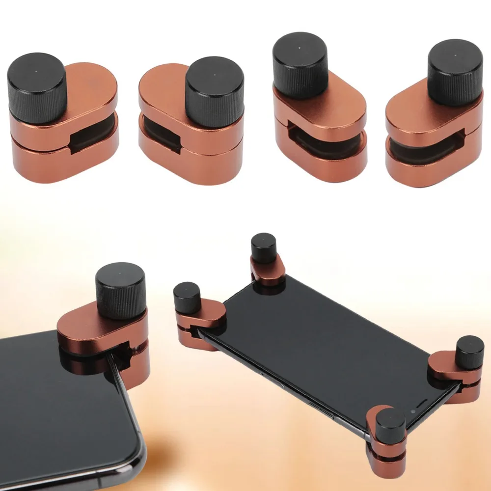 4Pcs Convenient Universal Screen Clamp Fixed Type Sturdy Fixing Fixture Pressing Pressing Clip Tool Use