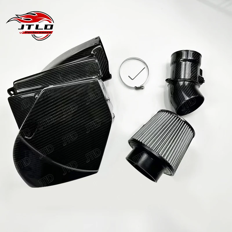 

JTLD Performance Exhaust System Turbo Pure 100% Dry Carbon Fiber Intake System Kits For BMW G3X G30 B58 3.0T Condition New
