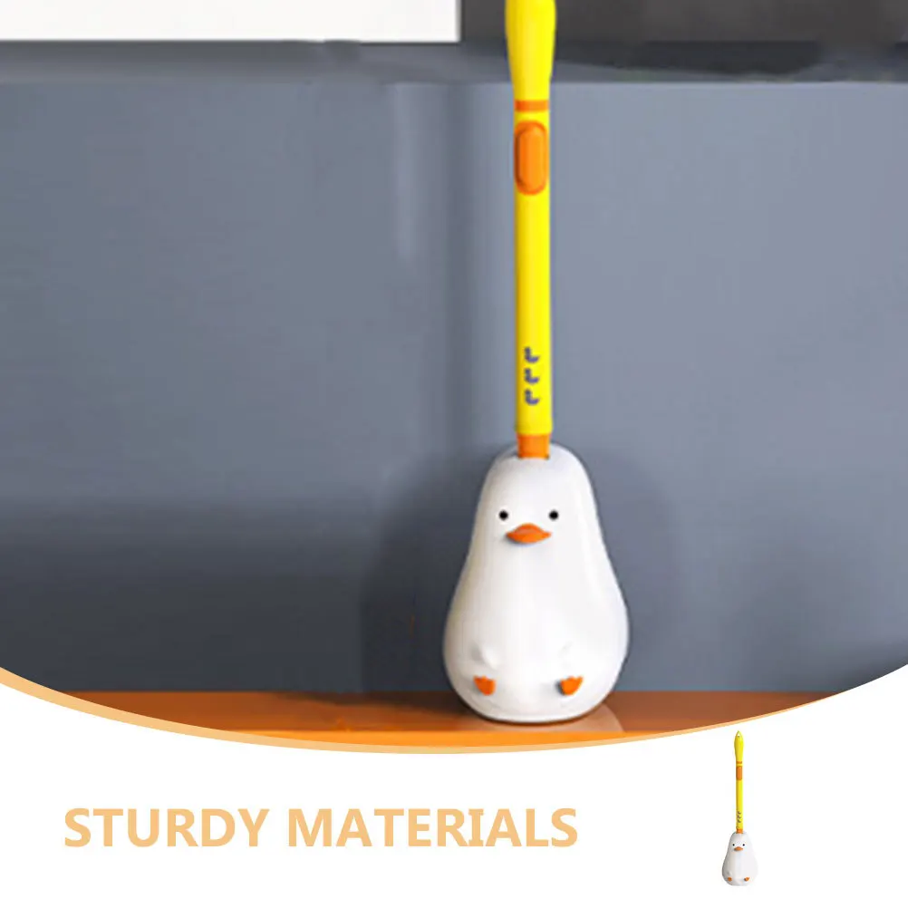 

1 set Toilet Brush With Holder Press Bathroom Cleaning Bowl Scrubber Bowl Cleaners Included