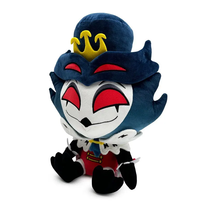 Drôle Helluva Boss poupées en Peluche jeu Hazbin Striker Clown jouets en Peluche anniversaire vacances cadeau Peluche 20 cm film fête maison poupées