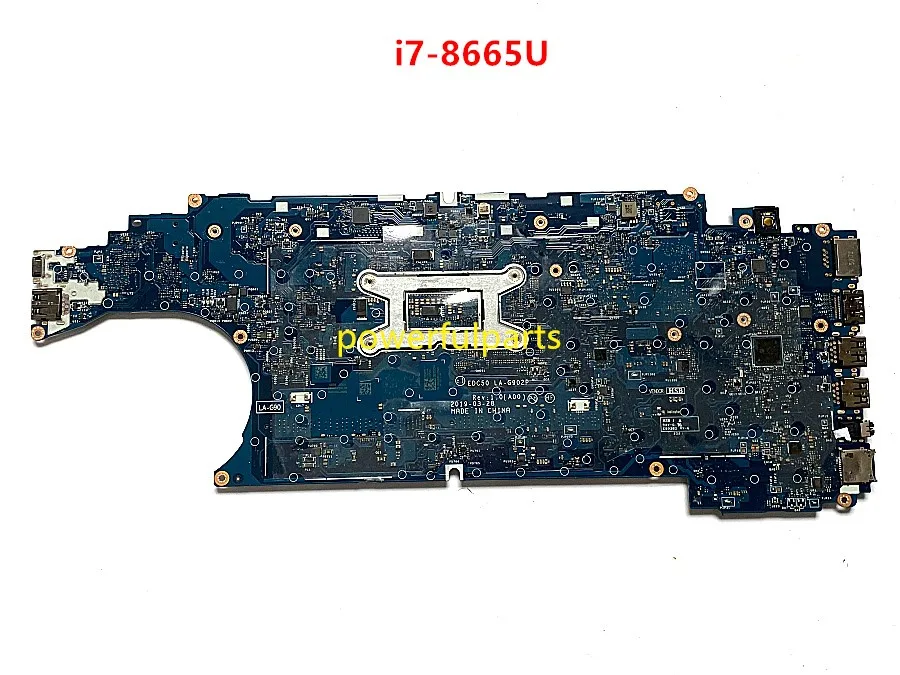 For DELL Latitude 5400 5500 laptop motherboard SRF9W I7-8665U With Graphic 05XDGN CN-05XDGN EDC50 LA-G902P