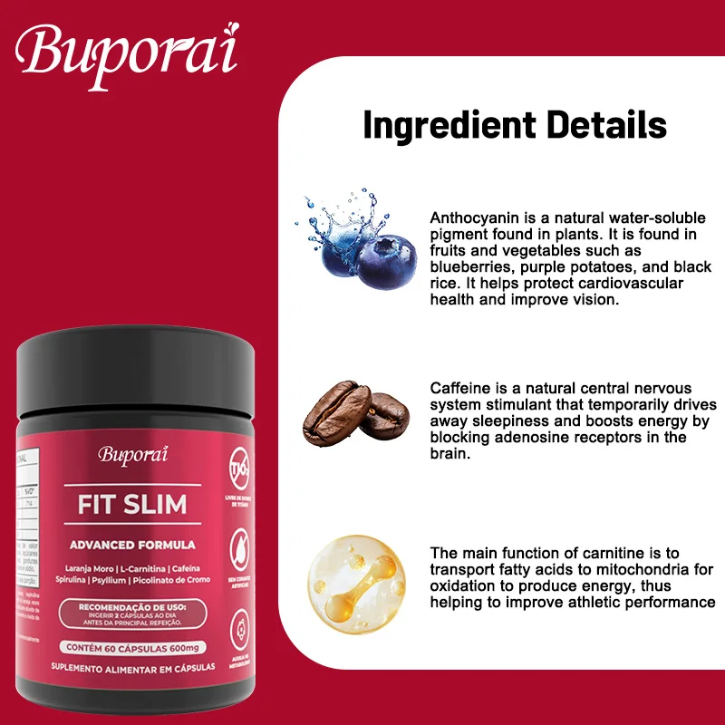 Fit Slim Supplement - Support Weight Loss, Appetite Suppression, Boost Metabolism for Men and Women - view 4