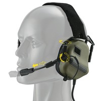 ARM NEXT F10 shooting earmuffs hunting special protective headphones connected to ptt to use intercom function.
