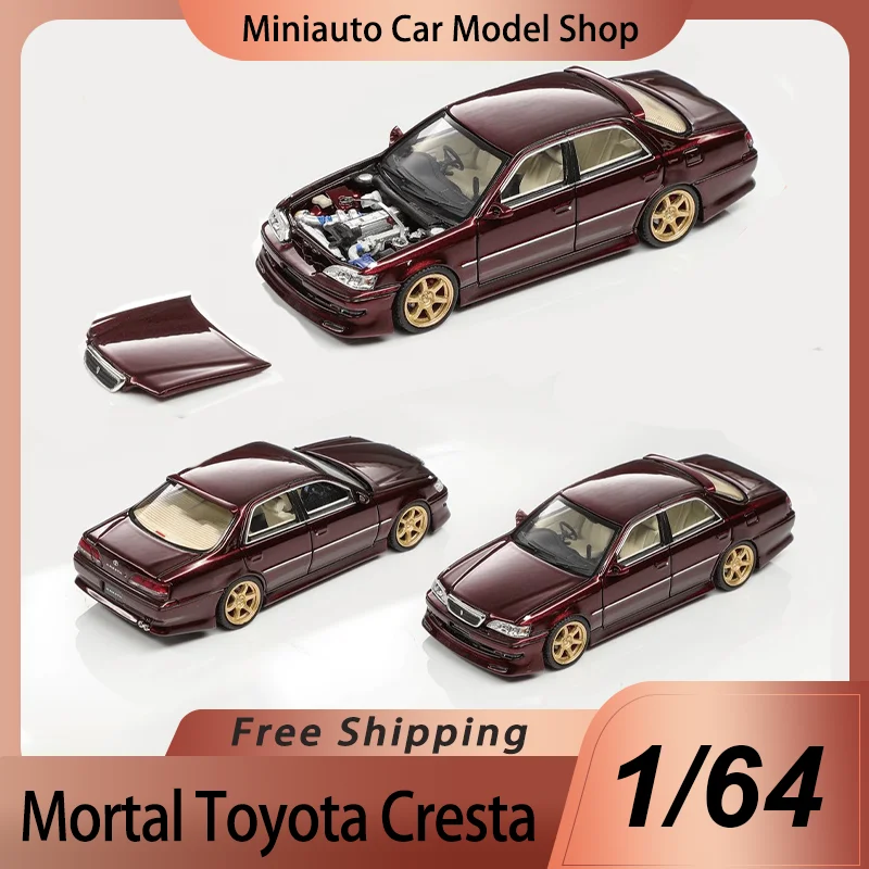 En Stock nuevo Mortal 1:64 Toyota Cresta Tokyo 2025 edición aleación miniatura 7 Uds serie Diecast modelo Sekimura taller juguetes regalo
