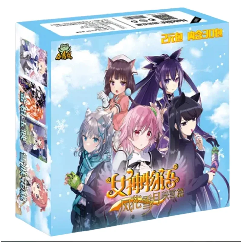 Goddess Story Series Early Spring Girl Princess Anime Collection Card Box Ns-02 Set Jcc Ccg Table Trading Game Cards In Stock