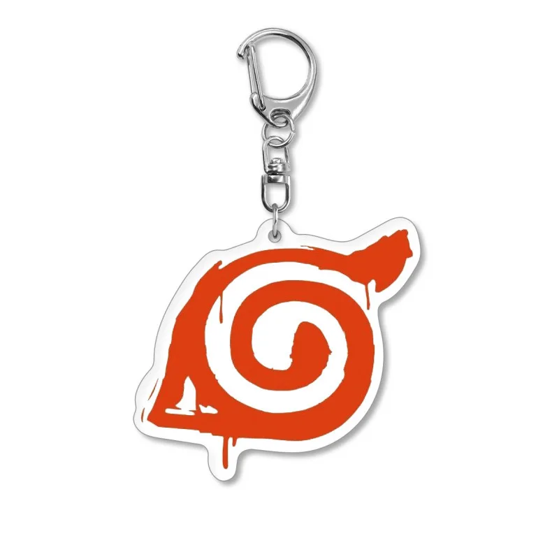 

New 2D Model Naruto Anime Peripheral Naruto Acrylic Keychain Ring Y2k Fashion Toys Anime Cartoon Frind Kawaii Personalized Gifts