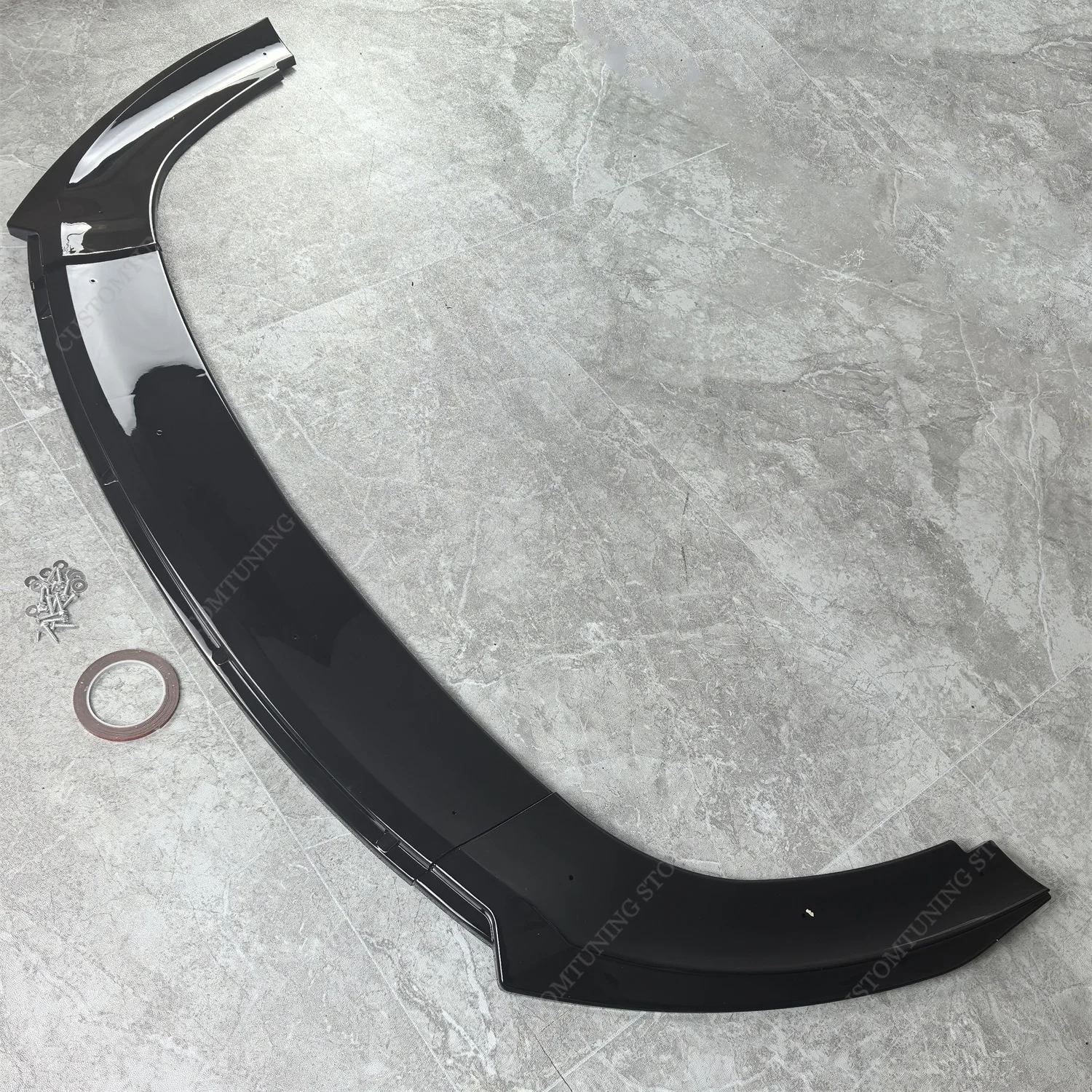 Car Front Bumper Lip Spoiler Splitter Diffuser For Seat Leon MK2 2.5 FR Cupra 2010-2012 Facelift Air Blade Bodykits Tuning view 3