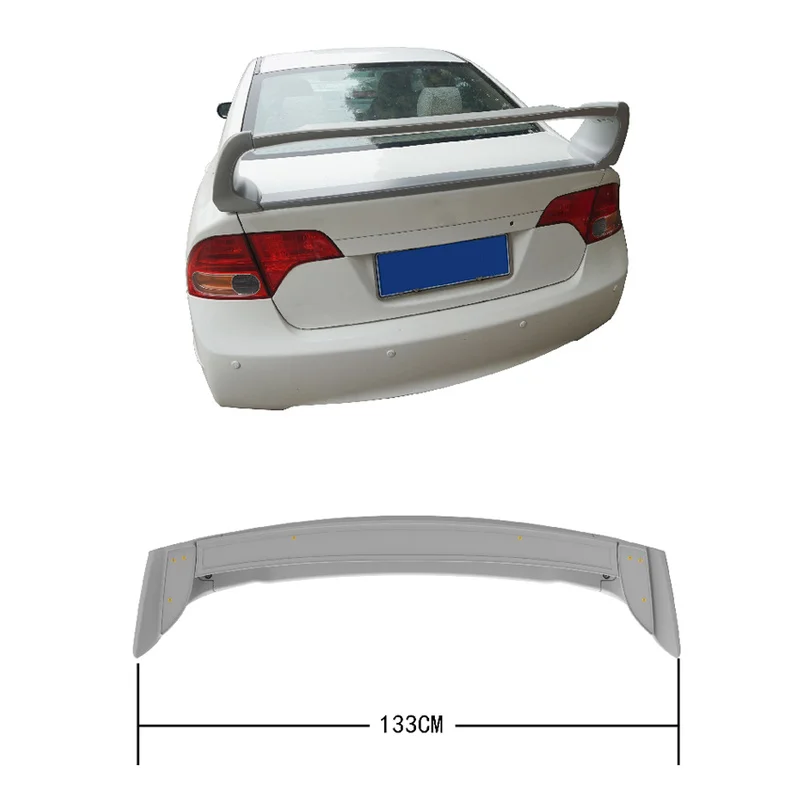 High Quality ABS Rear Roof Spoiler Automotive Exterior Modified Styling Accessories