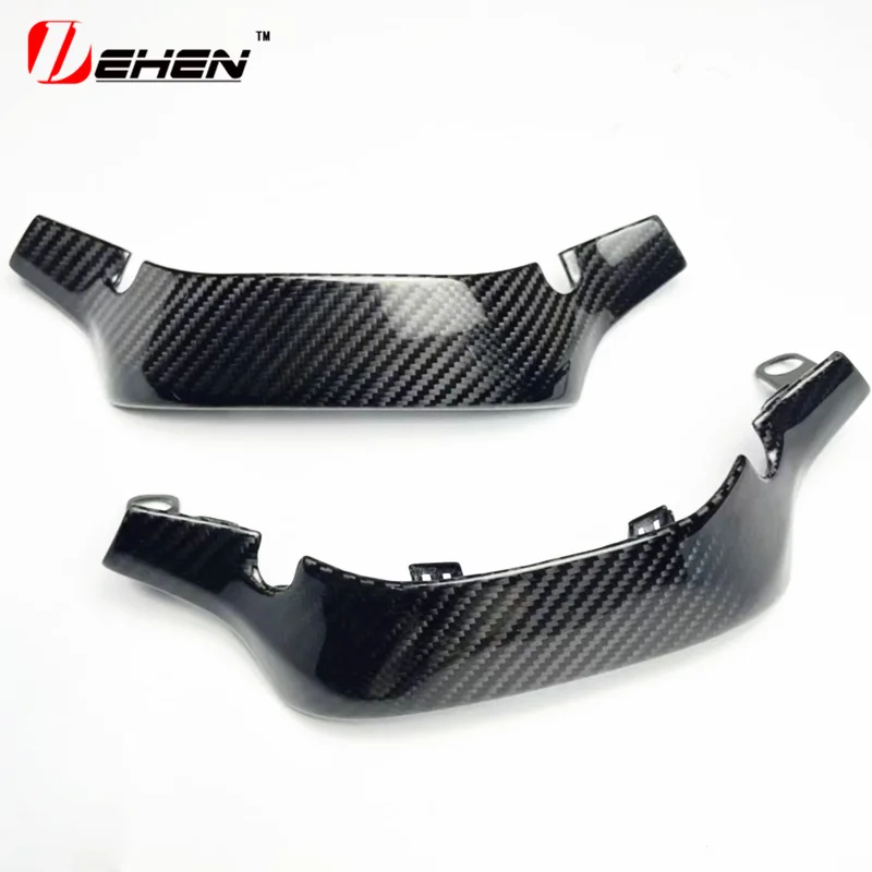 Fit For 3 4 5 7 Series G01 G02 G05 G29 G14 G12 G20 G26 G30 G32 Carbon Fiber Car Steering Wheel Panel Decoration Cover Trim Frame