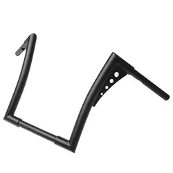 For Harley Dyna Street Bob FXDB Wide Glide Softaill Fat Boy Sportster XL 883 1200 Motorcycle Fat Chizeled Ape Hanger Handlebar