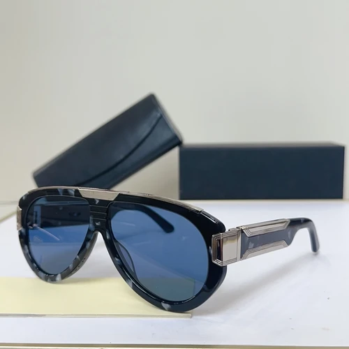 Imagen 1 del producto Gafas de sol circulares de lujo para hombre, diseño de moda, gafas de sol IDOL-A9, gafas de sol Vintage para conducir, gafas de sol para mujer