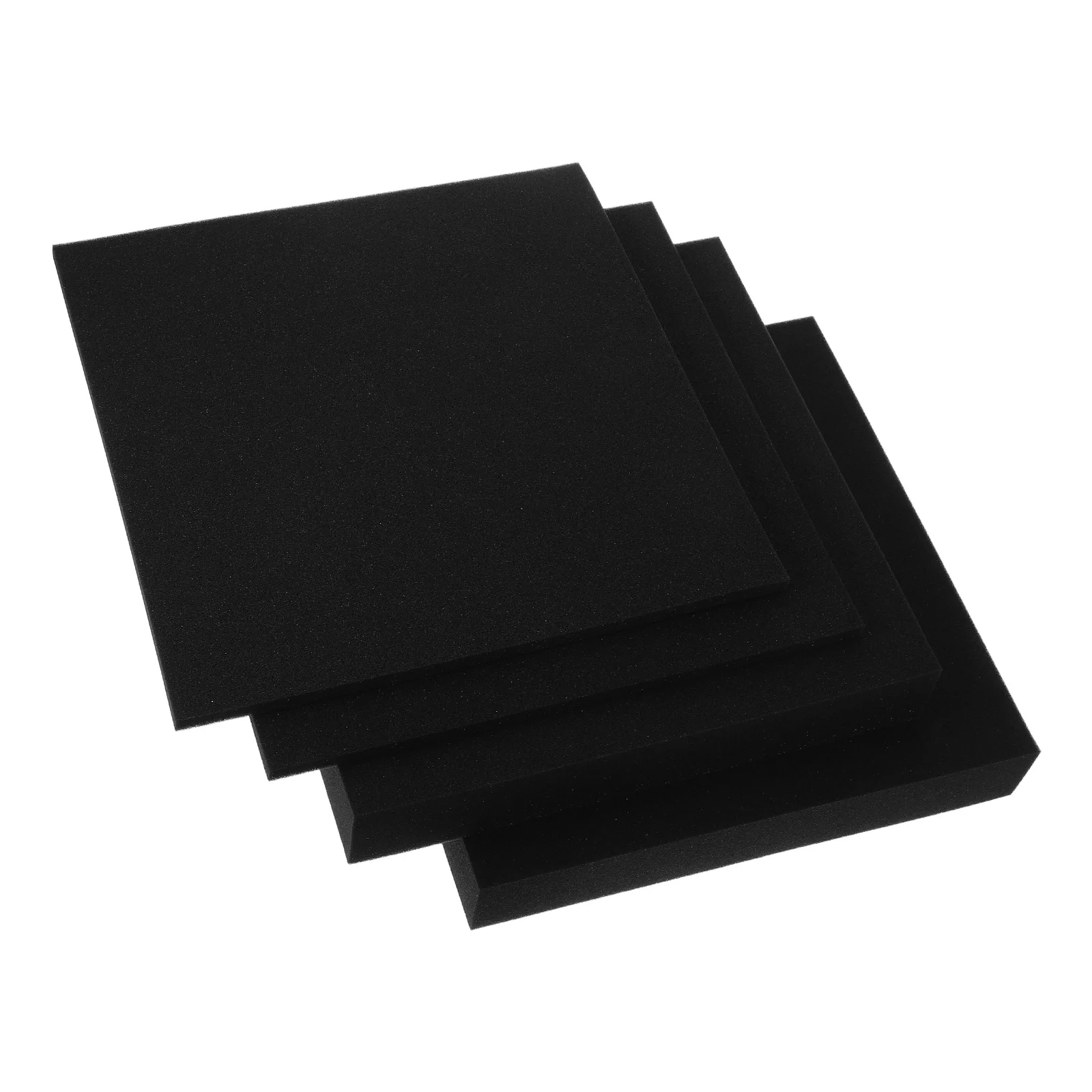 

4Pcs Packaging Foam Pads High Resilience Tearable Cushioning Foam Sheet for Tool Box Inserts Storage and Crafting