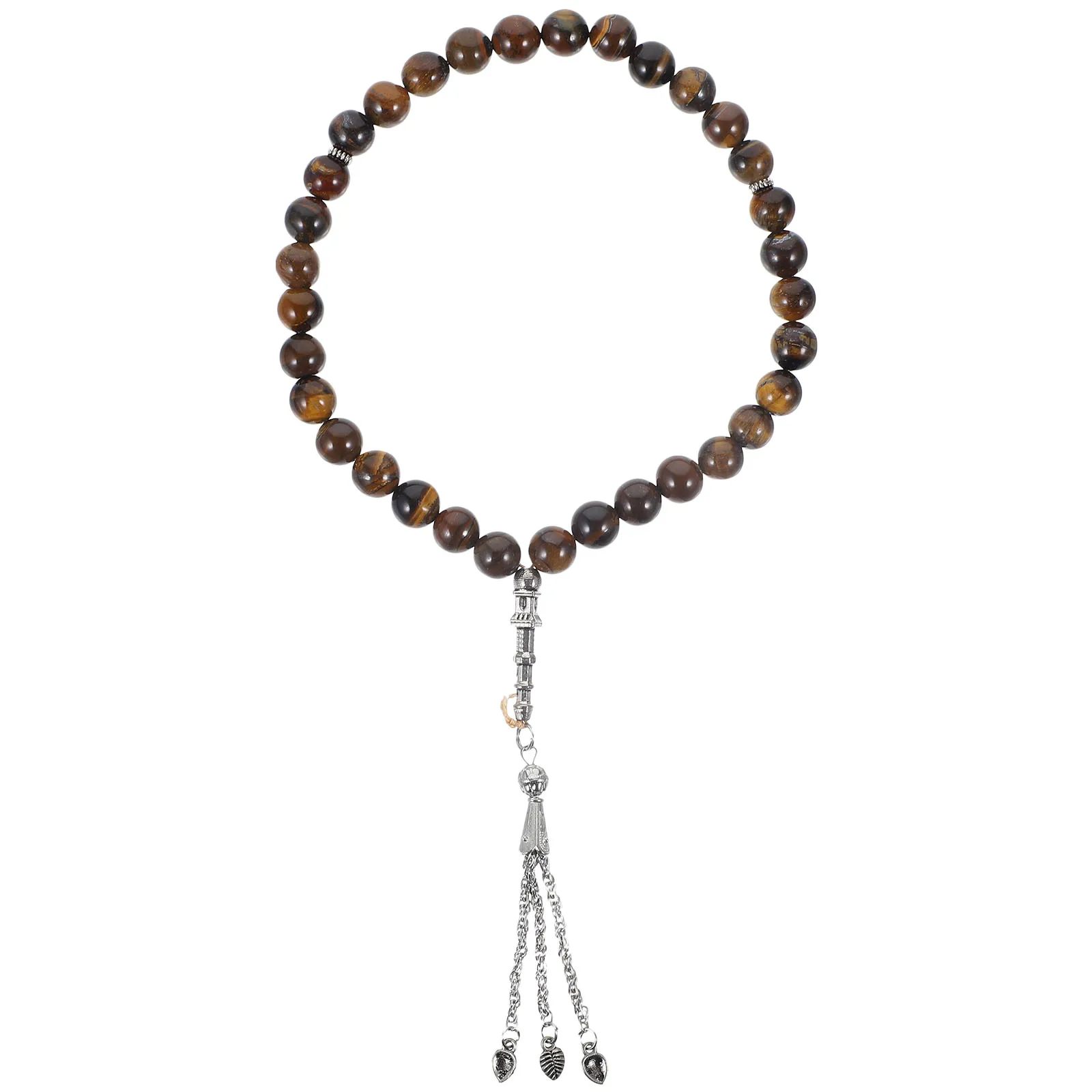 

Dragon Pattern Agate Prayer Beads Bracelet Men Bracelets Natural Beaded Muslim Man